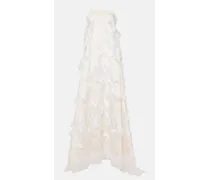 Bridal Robe Trapeze aus Jacquard