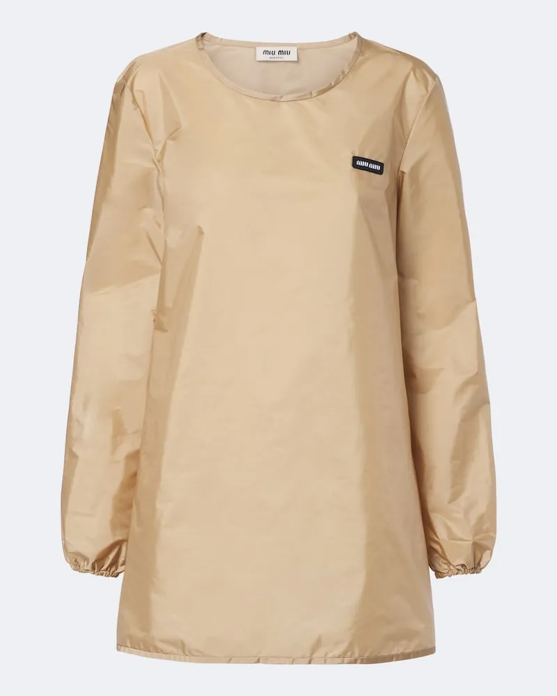 Miu Miu Minikleid Beige