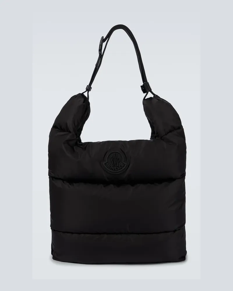 Moncler Gesteppte Tote Bag Legere Large Schwarz