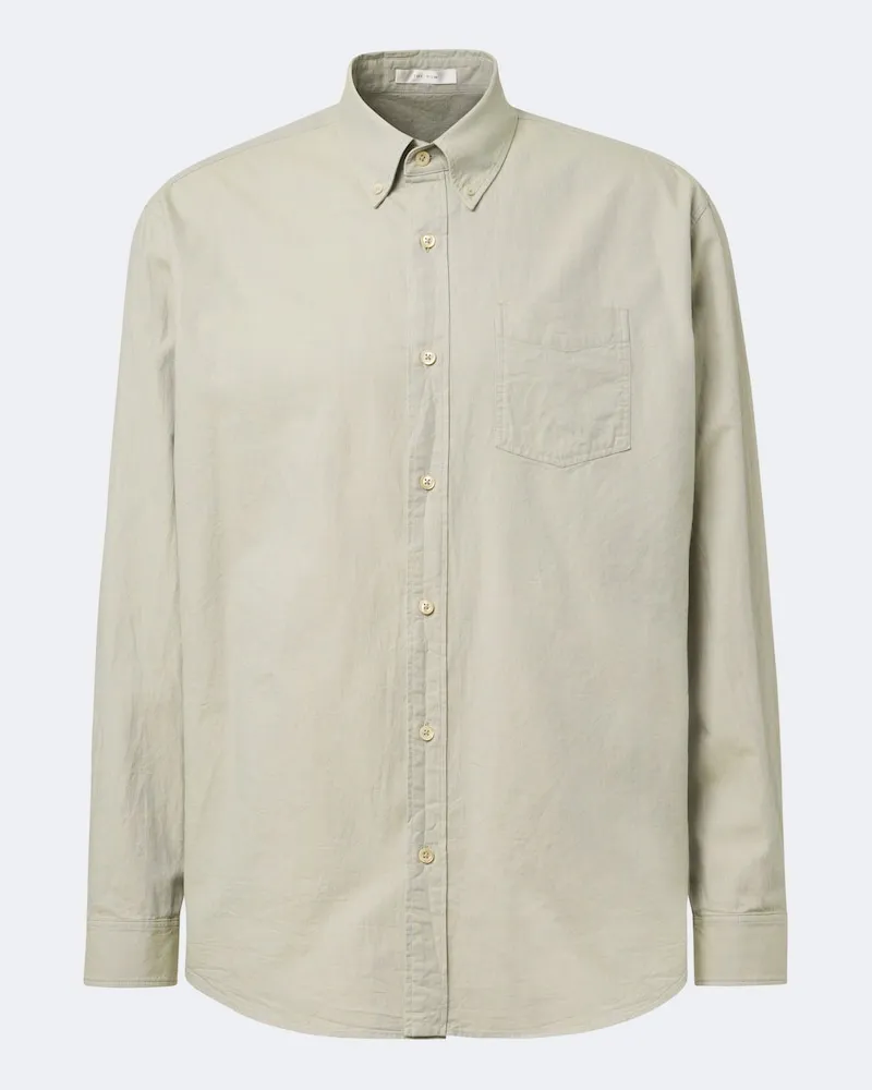 The Row Hemd Pompeo aus Baumwoll-Chambray Grün