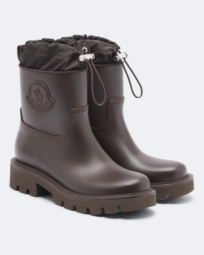 Moncler Gummistiefel Kickstrom Braun