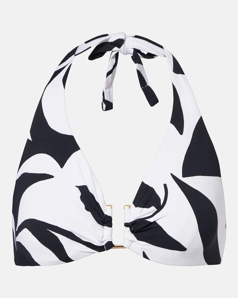 Max Mara Bikini-Oberteil Avena Schwarz