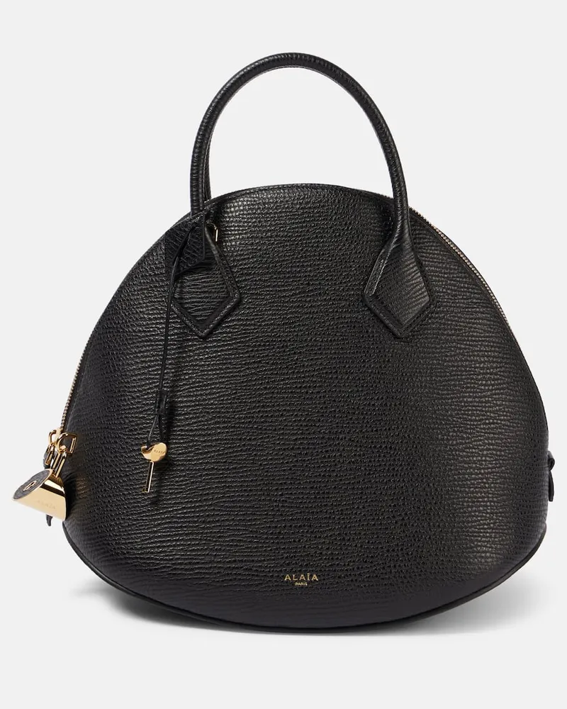 Alaïa Alaïa Tote Bag Dome 32 aus Leder Schwarz