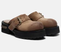 Slippers Venom aus Leder