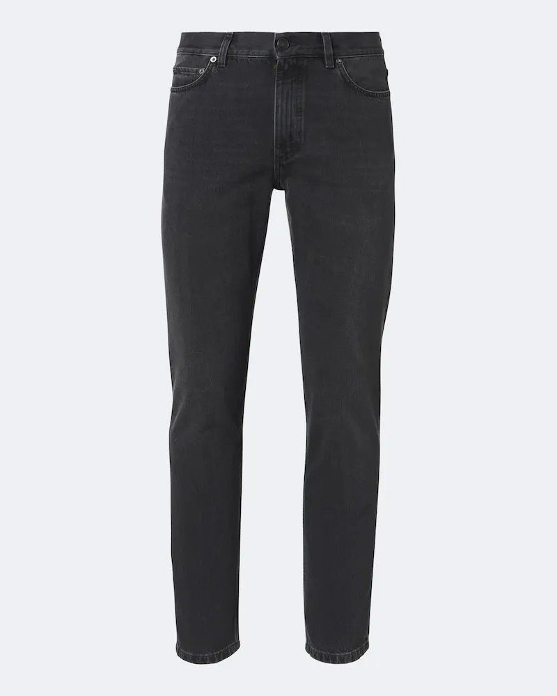 Ermenegildo Zegna Slim Jeans Roccia Grau