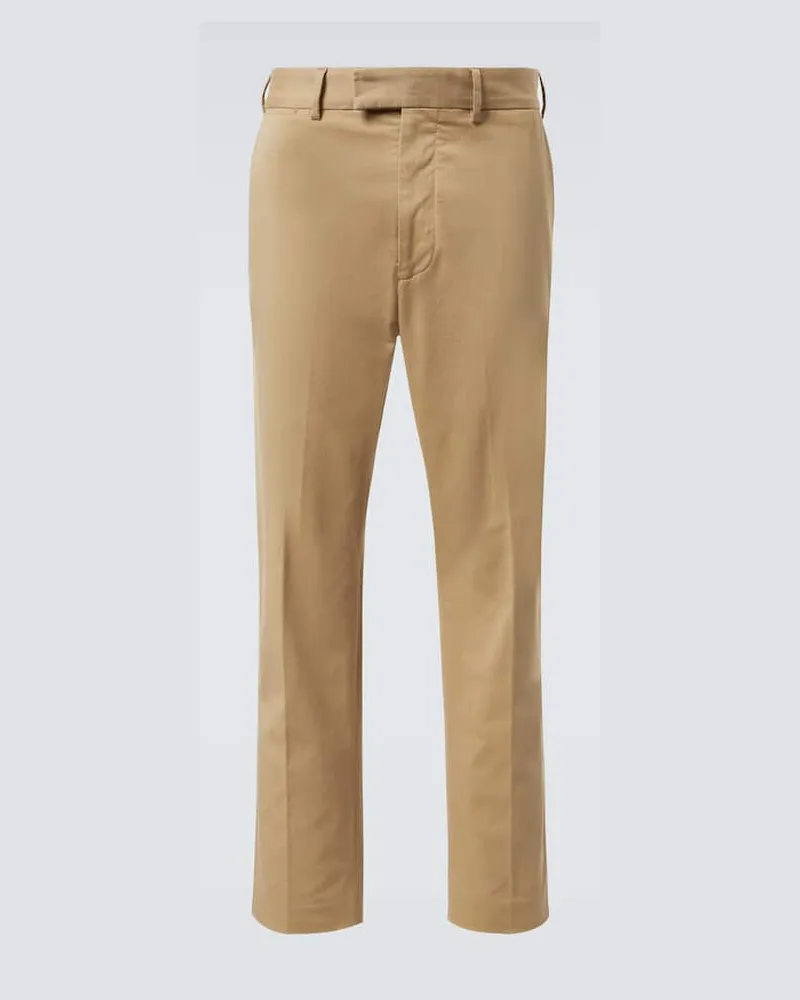 Tom Ford Chinohose aus Baumwoll-Twill Beige