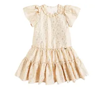 Kleid aus Lamé-Jacquard