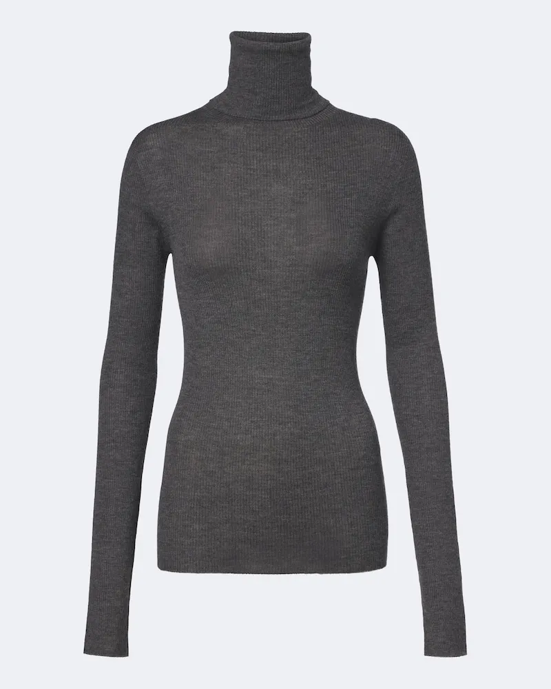 arch4 Rollkragenpullover Opaline aus Kaschmir Grau