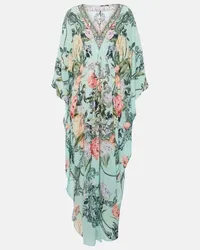 Camilla Kaftan aus Seide Multicolor