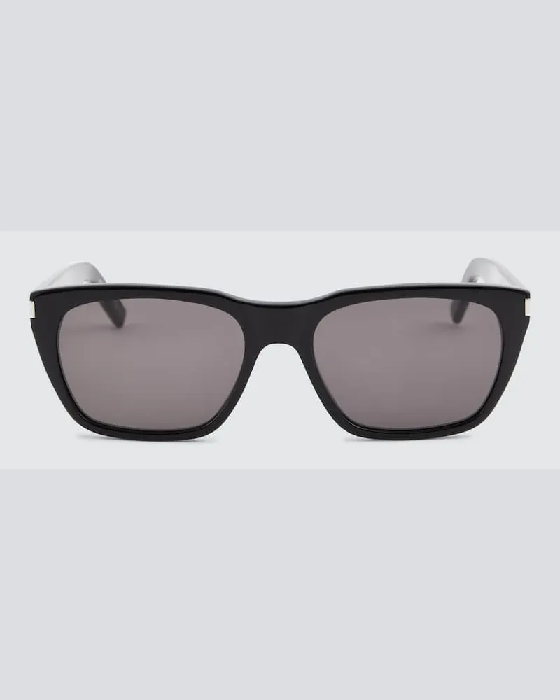 Saint Laurent Eckige Sonnenbrille Betty Schwarz