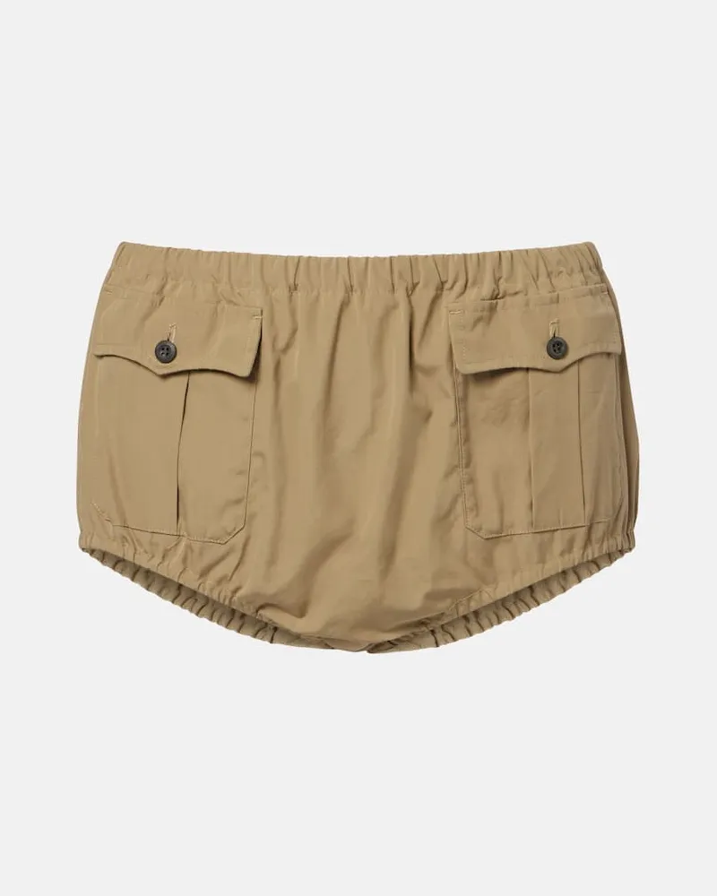 Prada Shorts aus Baumwolle Beige