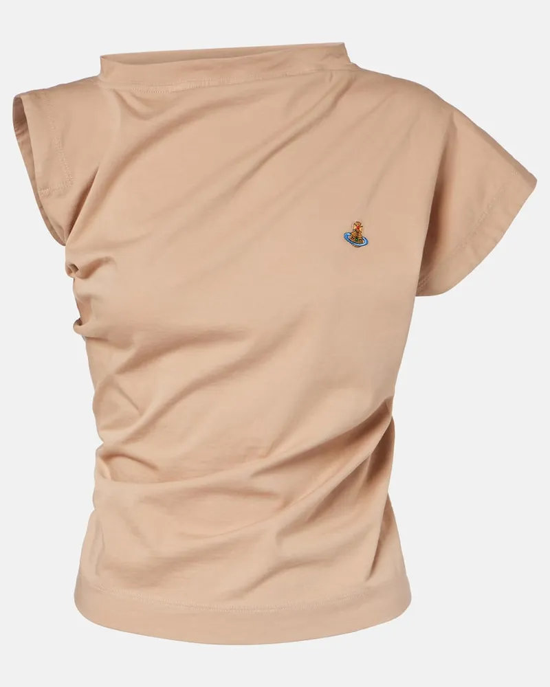 Vivienne Westwood Top Hebo aus Baumwolle Braun