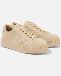 Chloé Chloe Sneakers Lauren aus Leder Pink