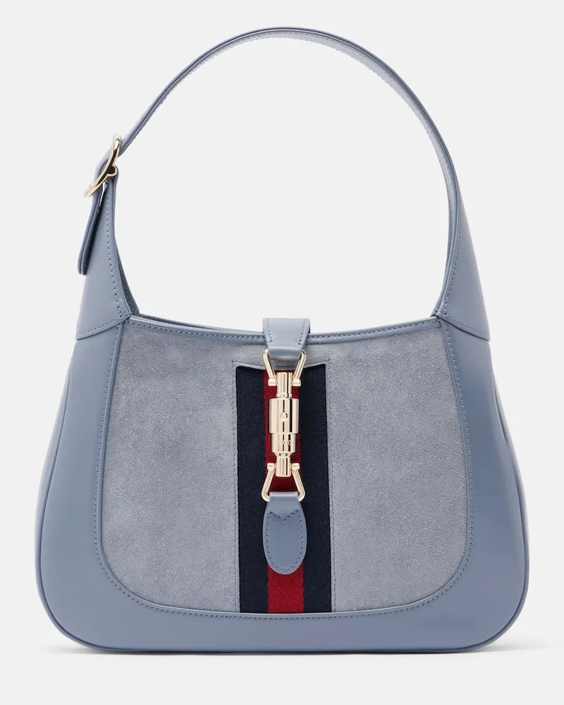 Gucci Schultertasche Jackie 1961 Medium Blau