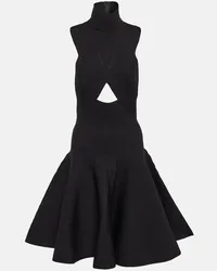 Alaïa Alaia Minikleid aus Jersey Schwarz