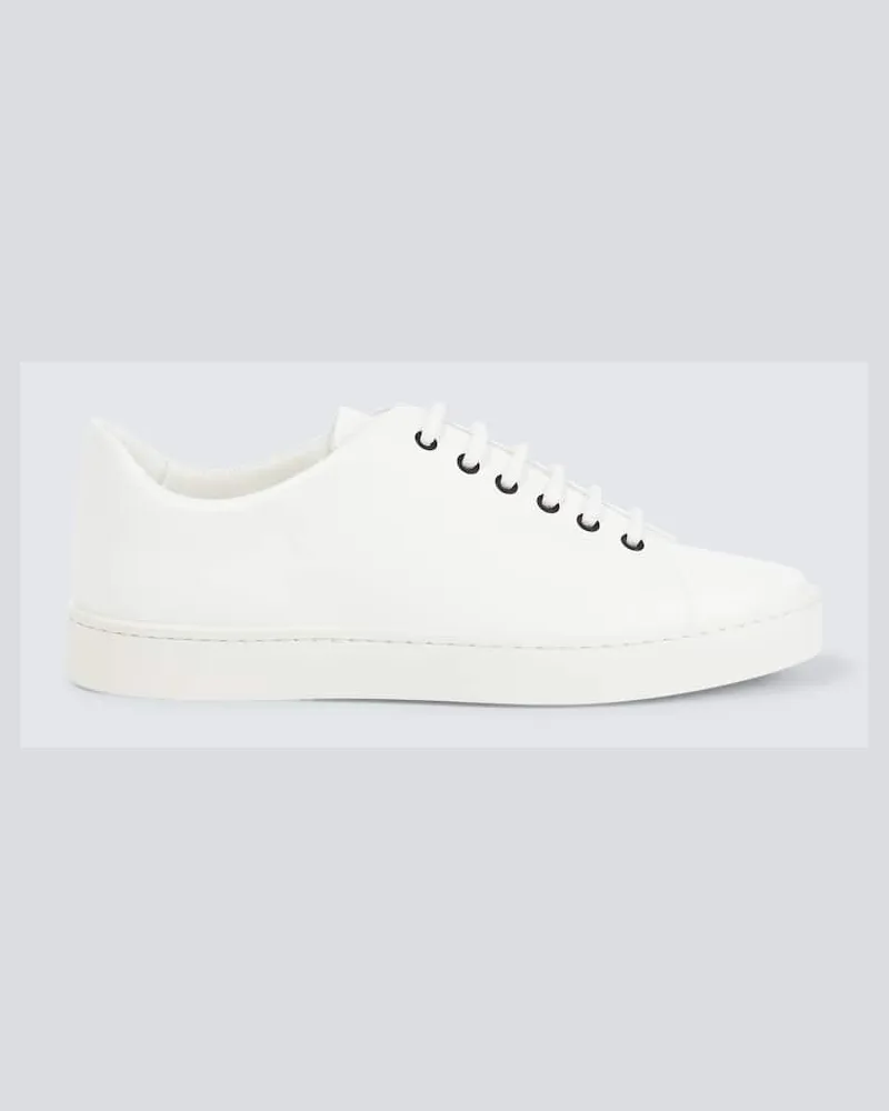 Manolo Blahnik Sneakers Semanado aus Leder Weiß