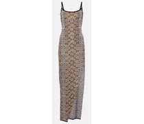 Bedrucktes Maxikleid