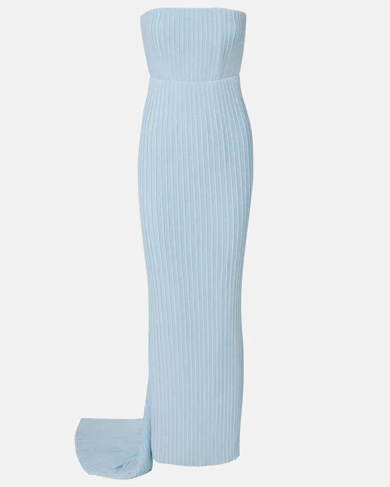 Solace London Robe Hurlee Blau