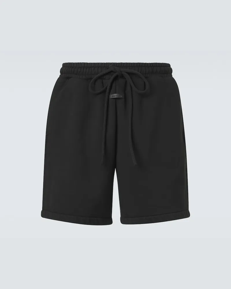 Fear of God Shorts aus Baumwolle Schwarz
