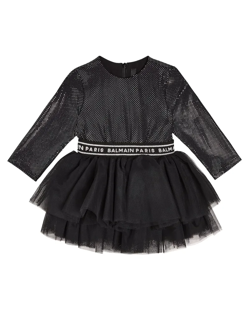 Balmain Baby Kleid Schwarz