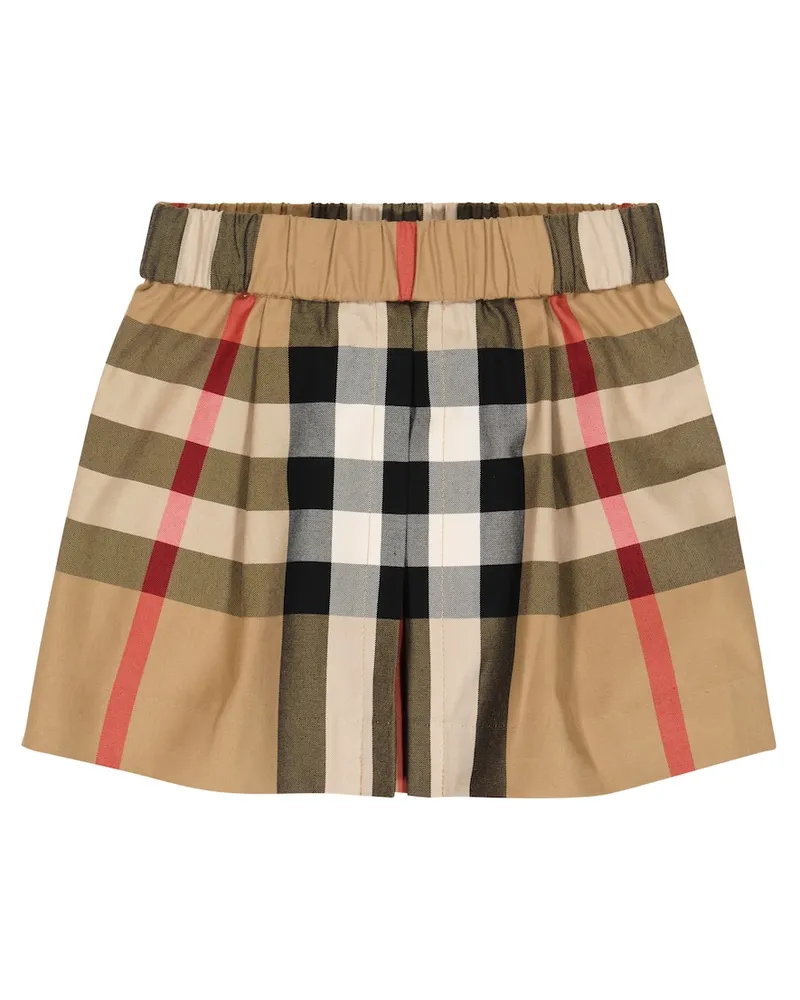 Burberry Baby Rock Vintage Check aus Baumwolle Beige