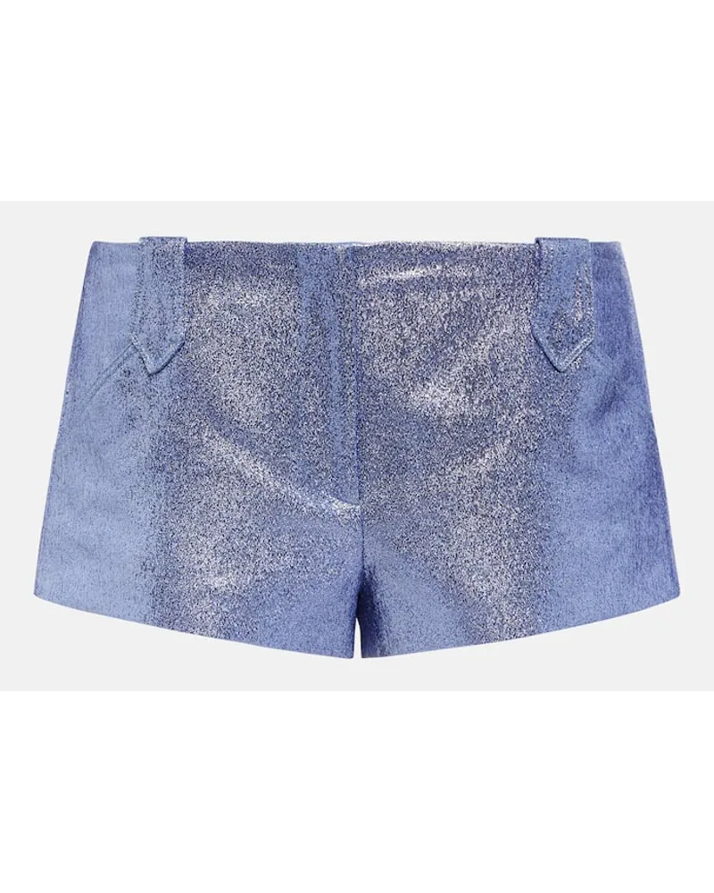 Tom Ford Low-Rise-Shorts aus Sable Lila