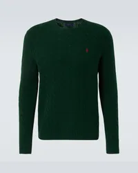 Ralph Lauren Pullover aus Wolle und Kaschmir Gruen