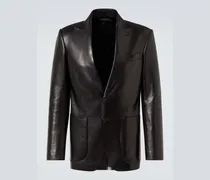 Blazer aus Leder