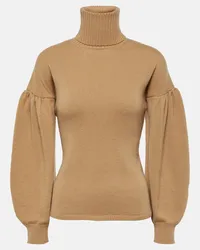 Max Mara Pullover Maldive aus Wolle und Kaschmir Nude