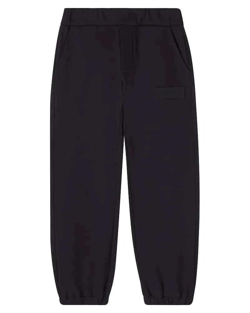 Moncler Jogginghose aus Baumwoll-Jersey Schwarz