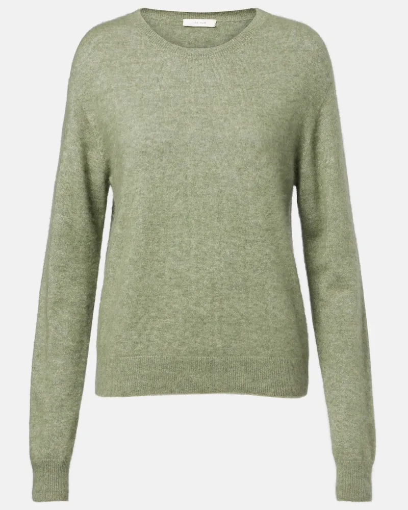 The Row Pullover Lorynna aus Kaschmir und Seide Grün