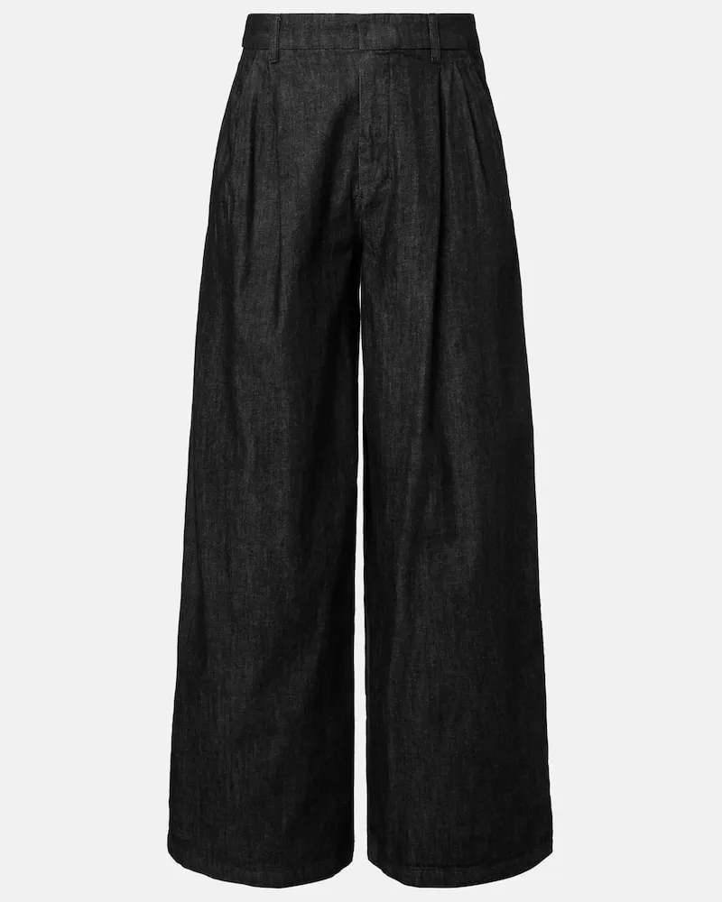 Max Mara Wide-Leg Jeans Luis Blau
