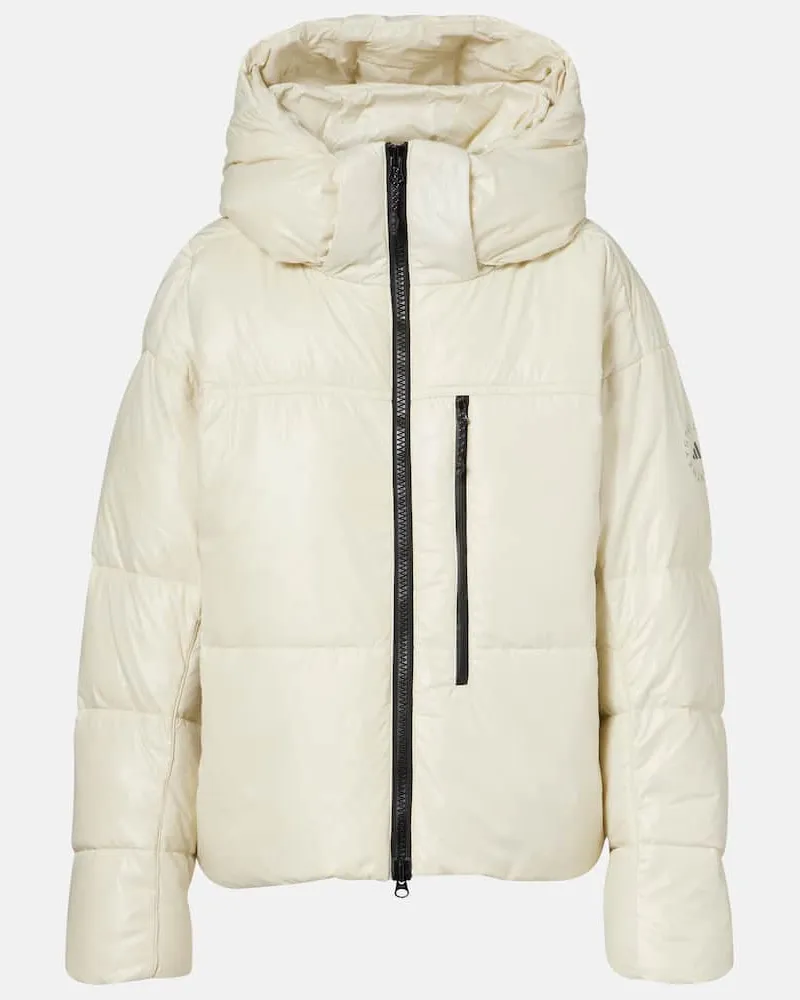 adidas Cropped-Jacke Weiß