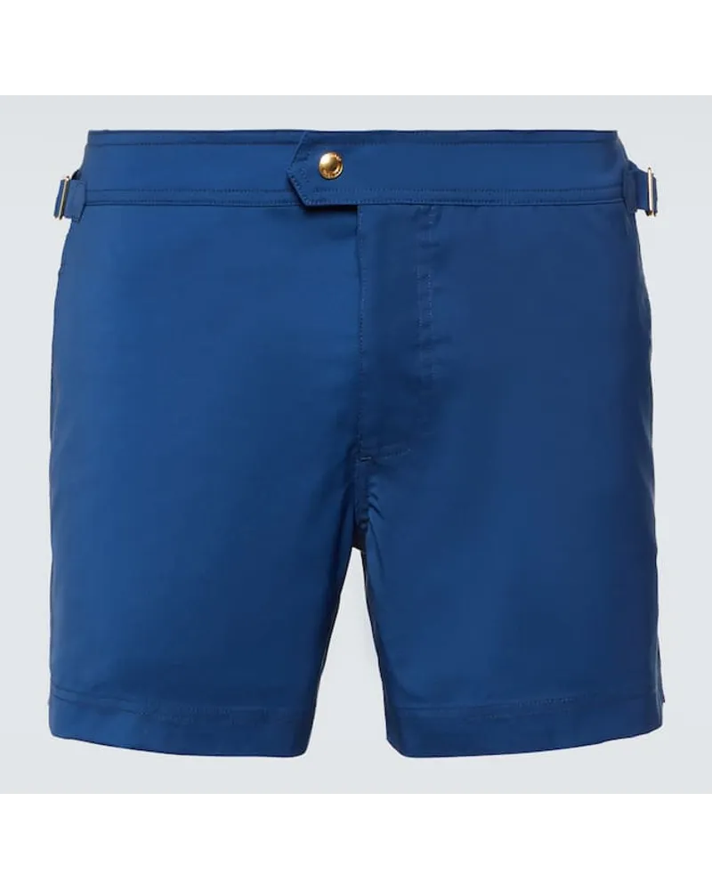 Tom Ford Badeshorts Blau