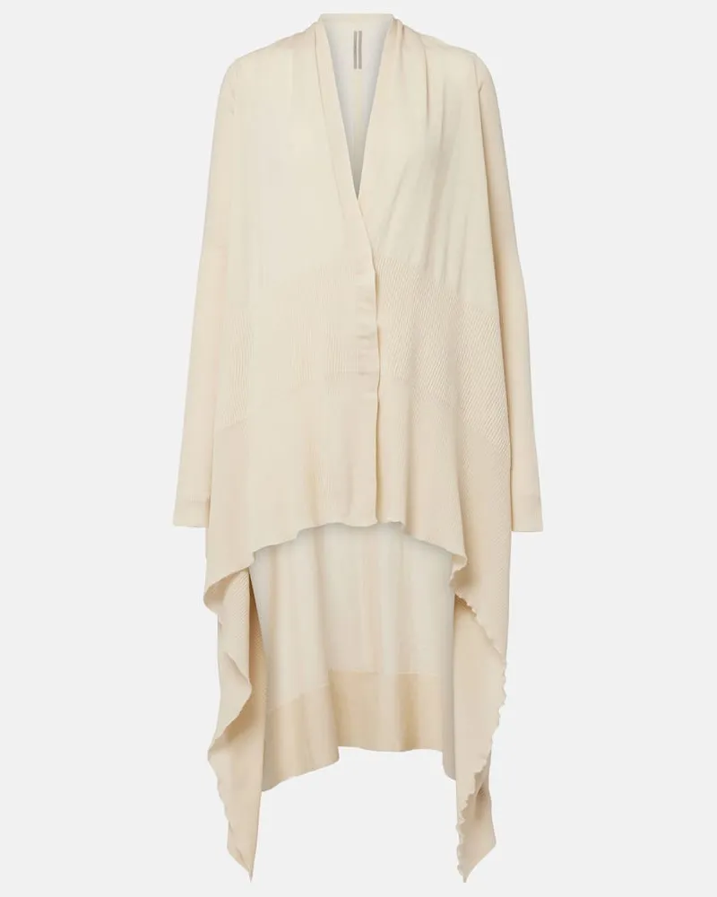 Rick Owens Cardigan aus Wolle Beige