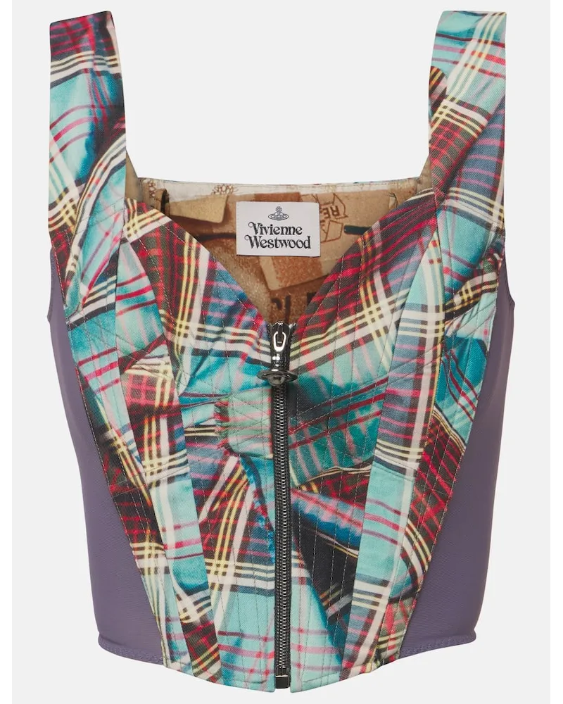 Vivienne Westwood Top aus Schurwolle Multicolor