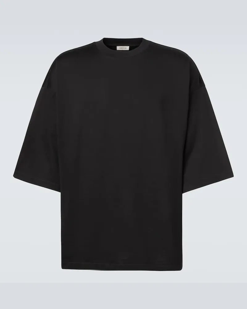Fear of God T-Shirt aus Baumwoll-Jersey Schwarz