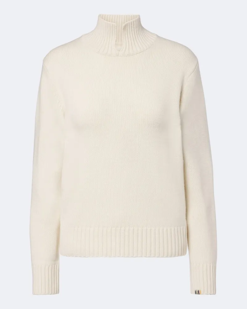 extreme cashmere Pullover N°513 Jo aus Kaschmir Weiß