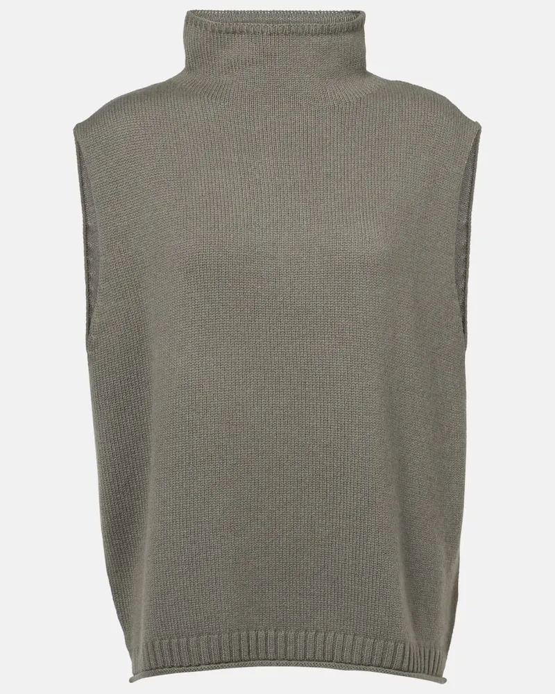 Lisa Yang Pullover aus Kaschmir Grün