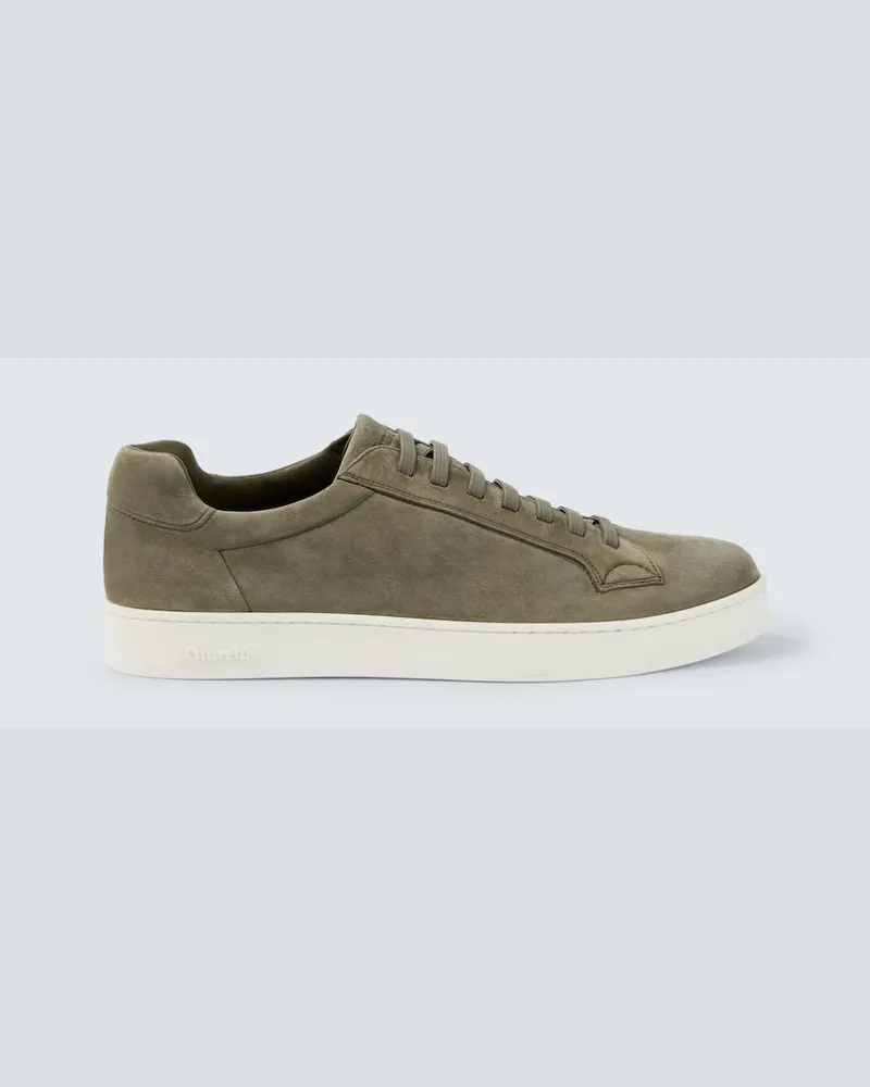 Church's Sneakers Ludlow aus Veloursleder Grün