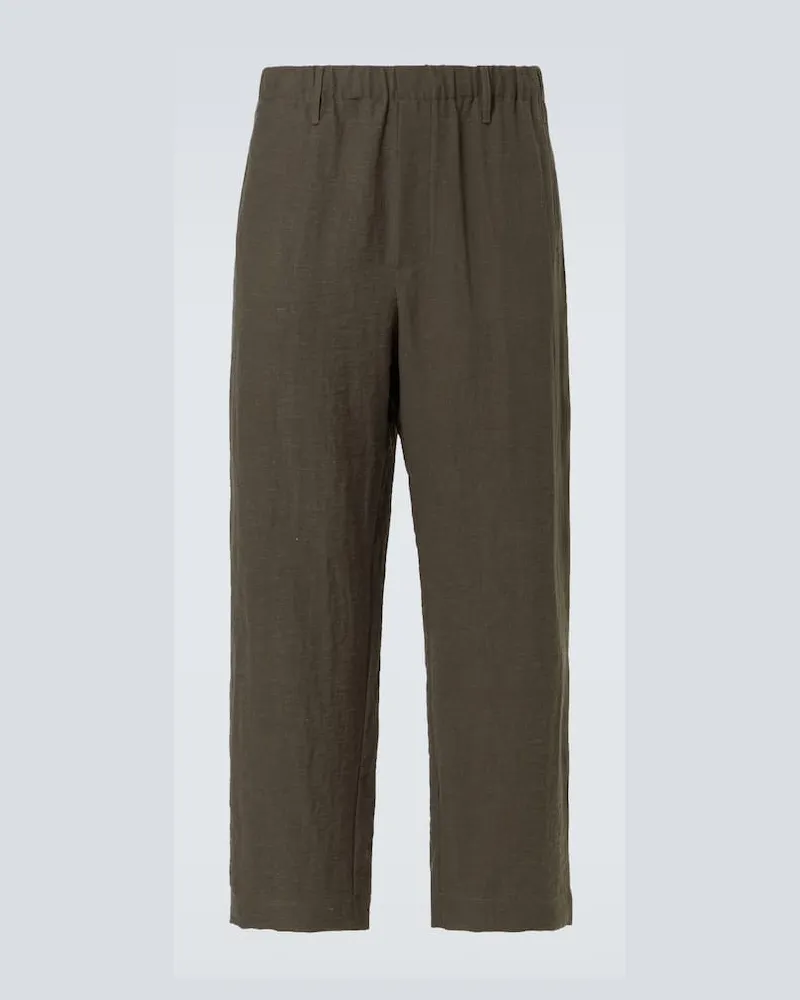 COMMAS Weite Hose Resort Braun