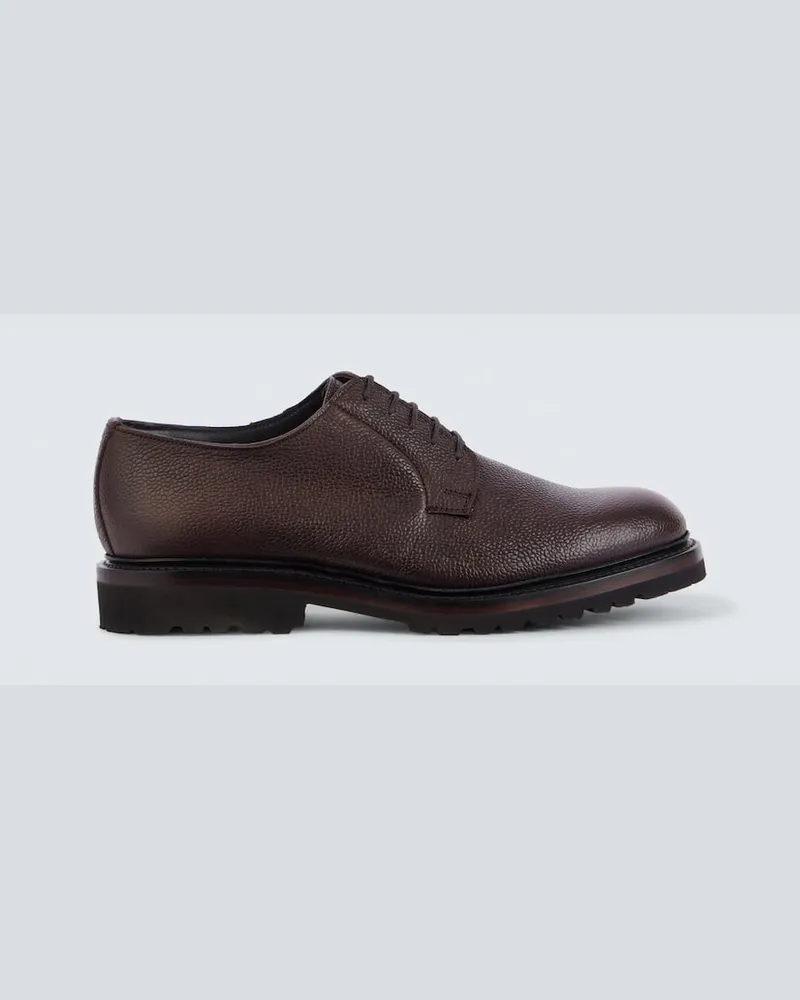 George Cleverley Schnürschuhe Archie aus Leder Braun