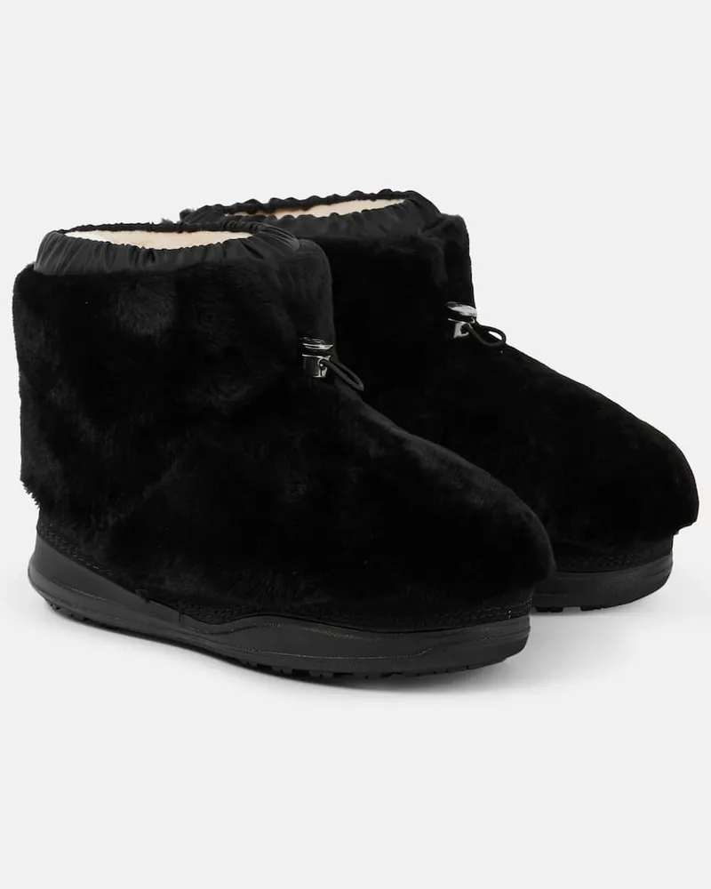 Bogner Schneestiefel Chamonix S 13 mit Shearling Schwarz