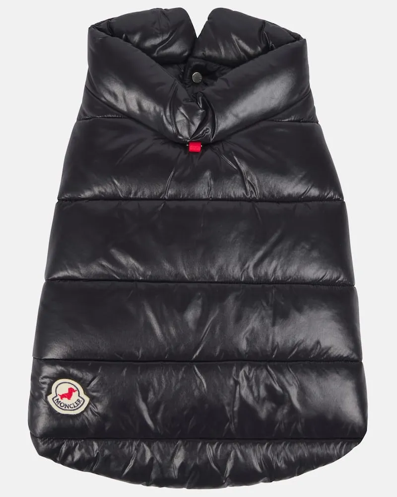 Moncler Mantel fuer Hunde Schwarz