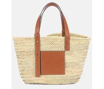 Tote Bag Anagram Medium mit Leder