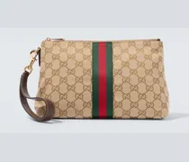Clutch GG Small aus Canvas