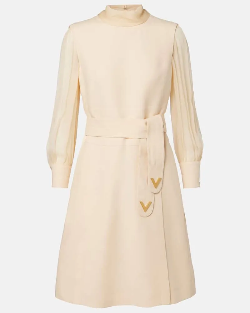 Valentino Garavani Minikleid aus Crepe Couture Rosa