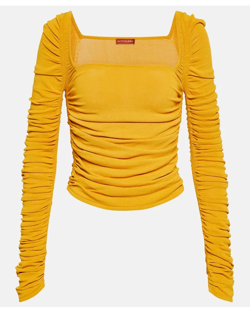 Altuzarra Top Asgard aus Jersey Orange