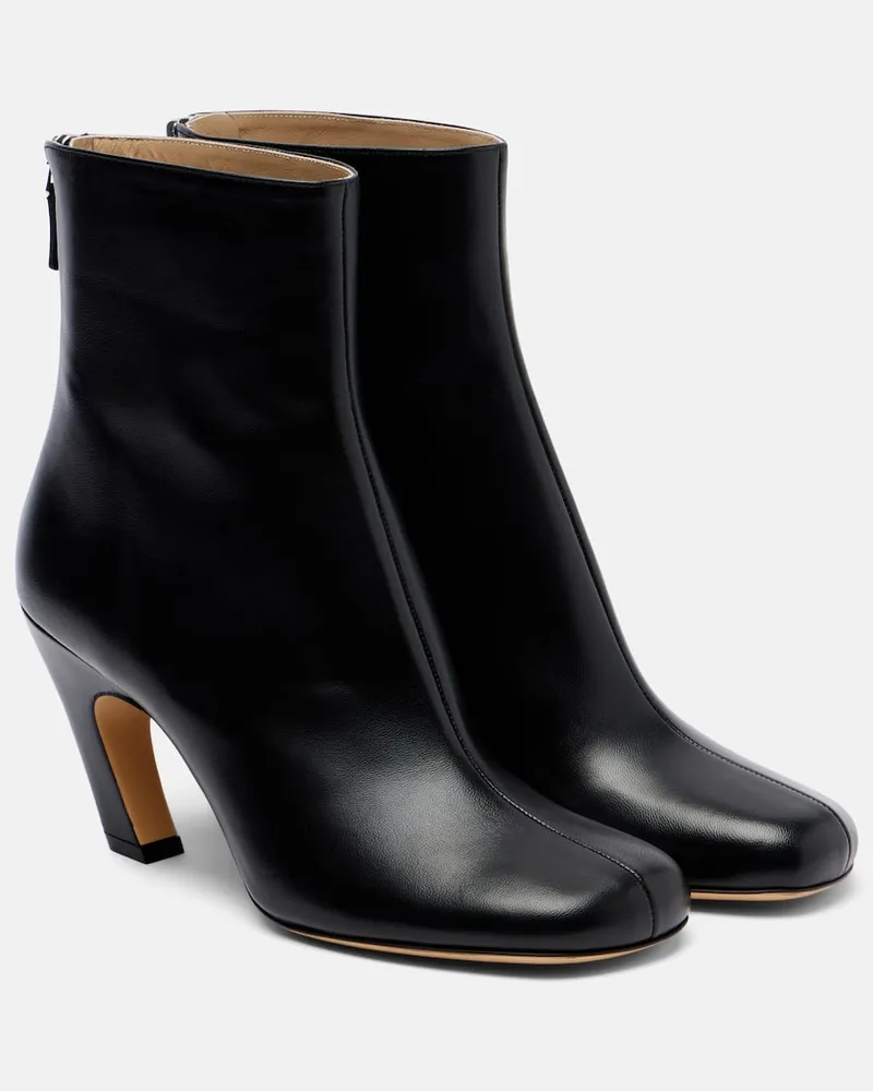 Le Monde Béryl Le Monde Béryl Ankle Boots aus Leder Schwarz
