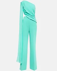 Roland Mouret Jumpsuit aus Cady Blau